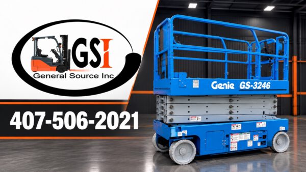 Used Genie GS-3246 Scissor Lift